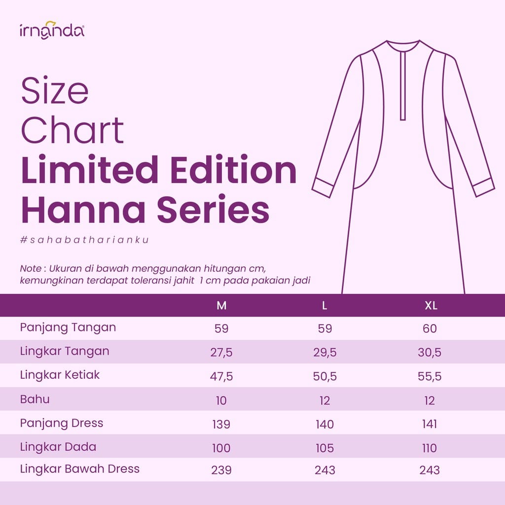 Irnanda Gamis Polos Hanna Madeline Premium Dailydress Homedress - Image 9