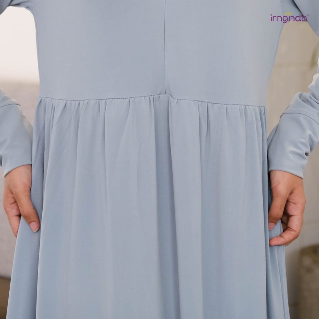 Irnanda Gamis Polos Mila Jersey Diamond Homedress Dailydress - Image 8