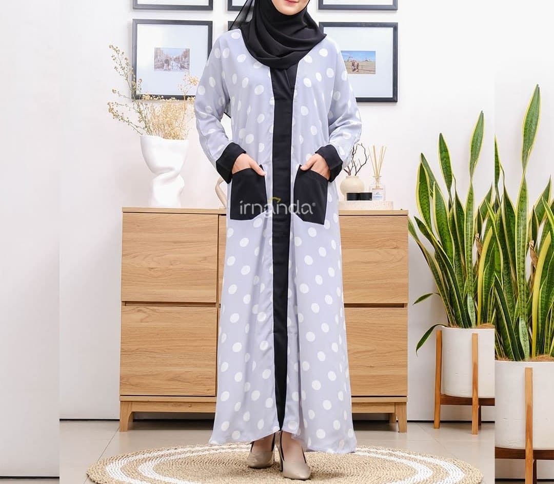 Irnanda Gamis Motif Bilqis Madeline Premium Dailydress Homedress