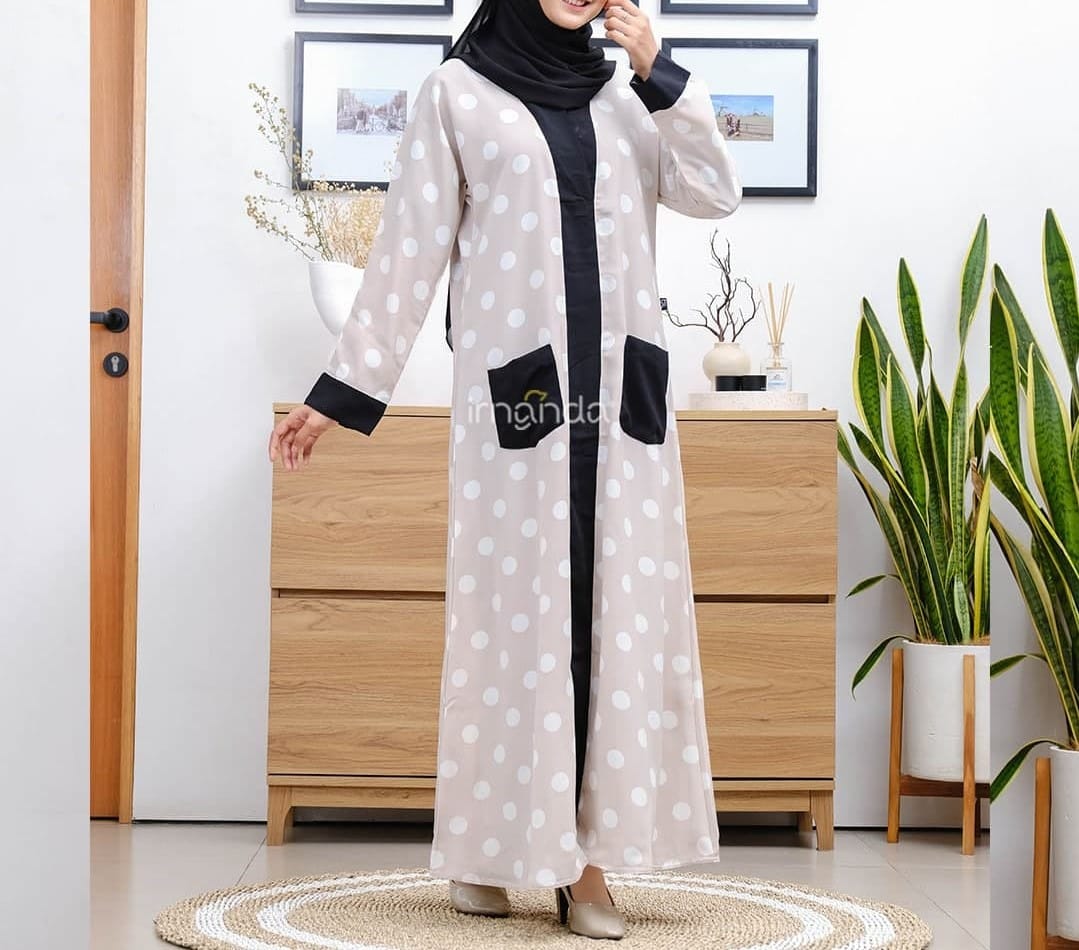 Irnanda Gamis Motif Bilqis Madeline Premium Dailydress Homedress - Image 3