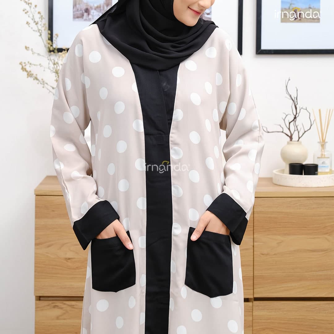 Irnanda Gamis Motif Bilqis Madeline Premium Dailydress Homedress - Image 4