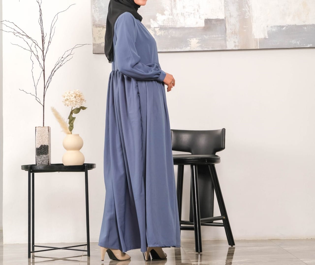Irnanda Gamis Polos Maira Madeline Premium Dailydress Homedress - Image 4