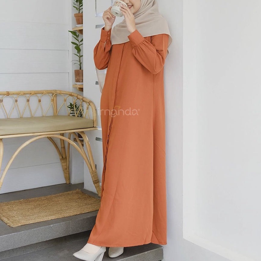 Irnanda Gamis Polos Shofy Madeline Premium Dailydress Homedress - Image 2