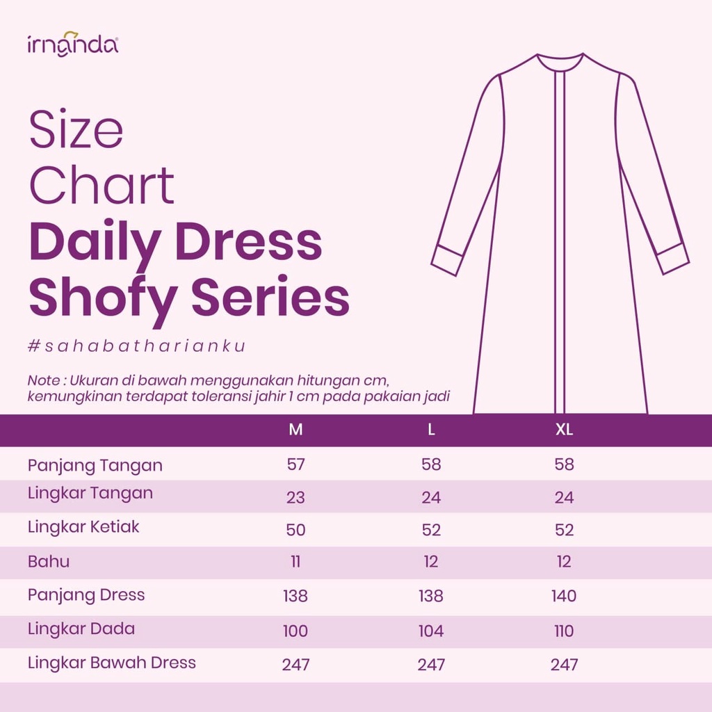 Irnanda Gamis Polos Shofy Madeline Premium Dailydress Homedress - Image 9