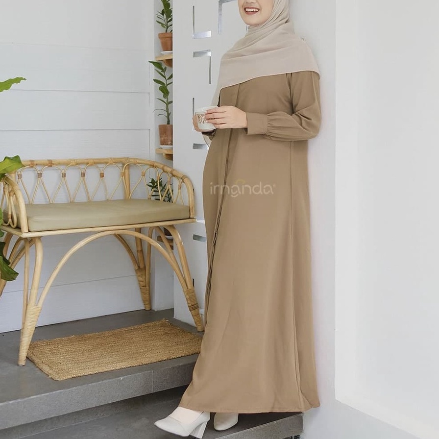 Irnanda Gamis Polos Shofy Madeline Premium Dailydress Homedress - Image 3