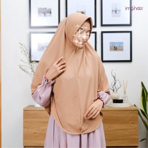 Irnanda Bergo Premium Asya Diamond Hijab Kerudung Polos