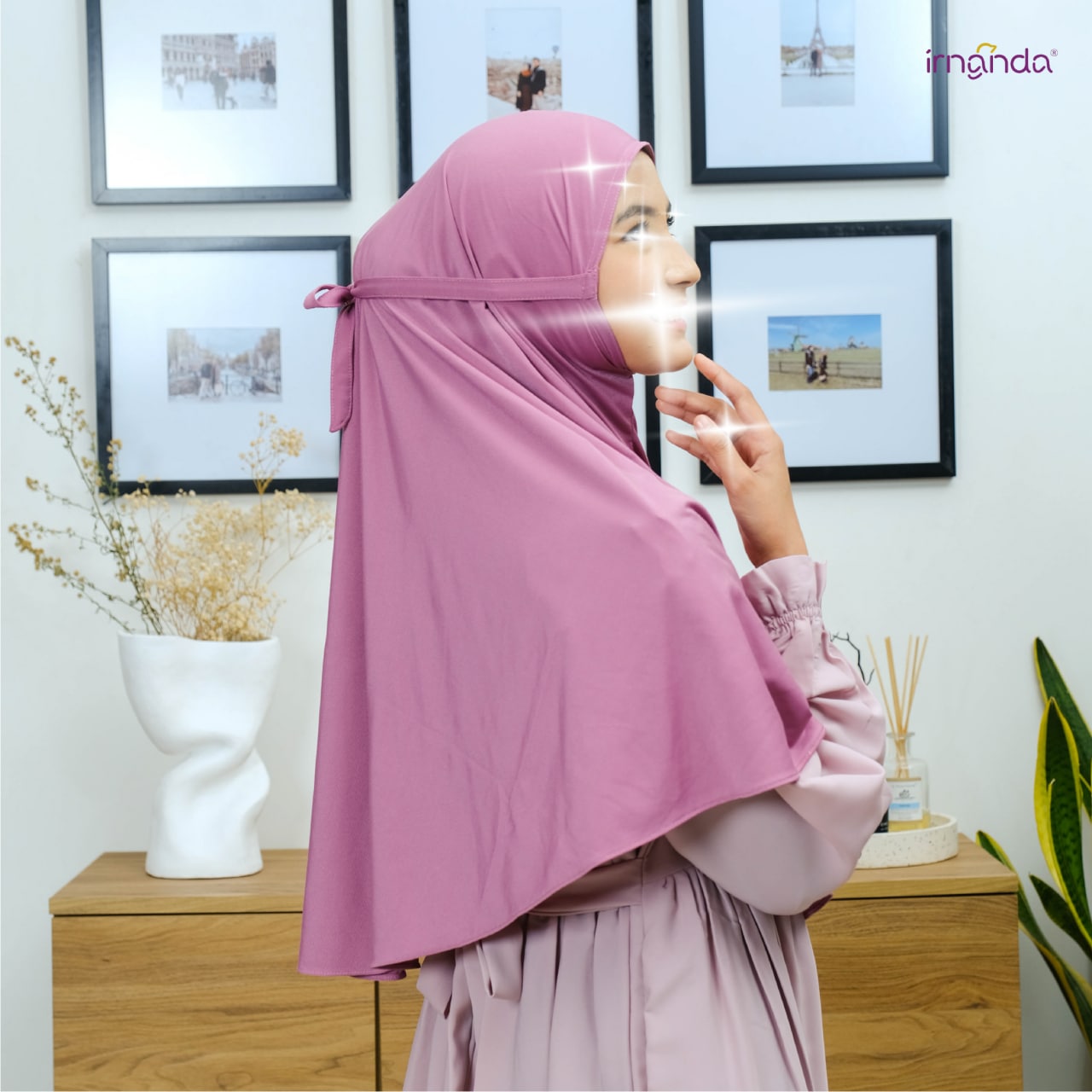 Irnanda Bergo Maryam Standart Jersey ITY Premium Kerudung Hijab Polos - Image 5