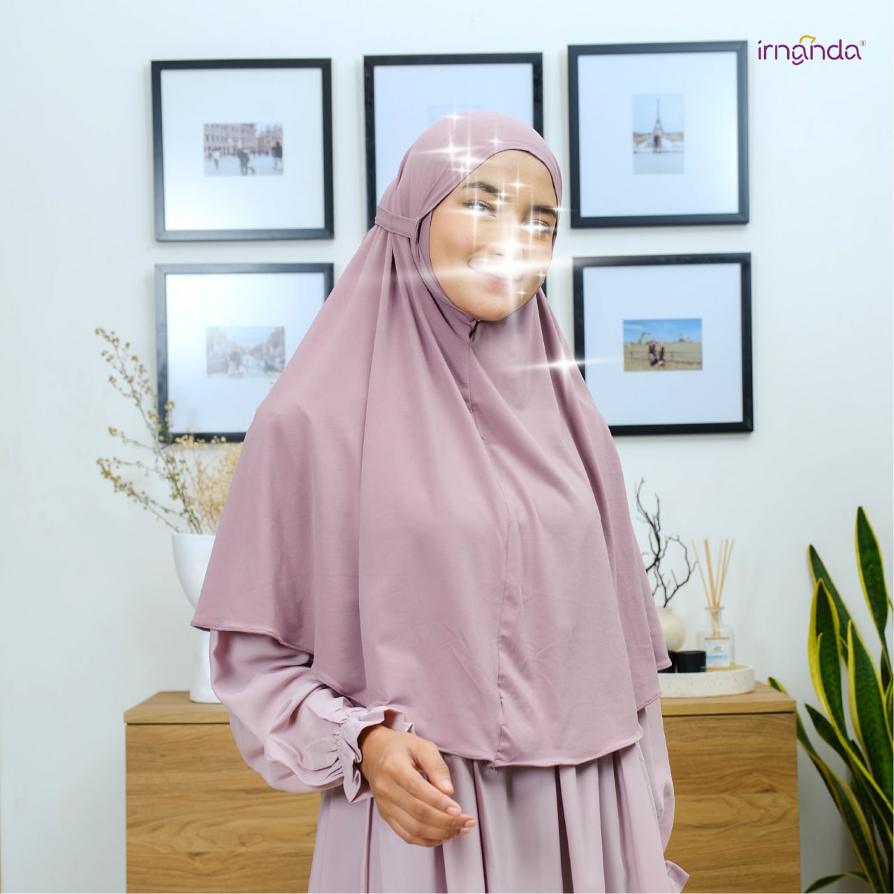 Irnanda Bergo Maryam Standart Jersey ITY Premium Kerudung Hijab Polos - Image 4