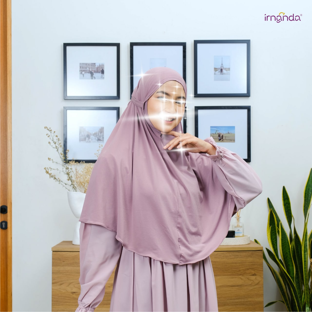 Irnanda Bergo Maryam Standart Jersey ITY Premium Kerudung Hijab Polos - Image 2