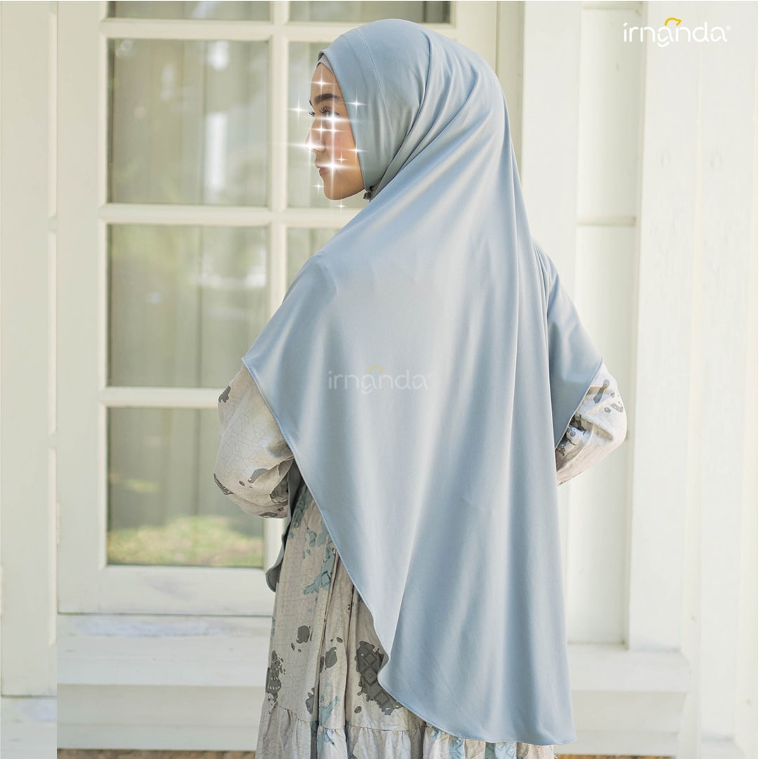 Irnanda Bergo Premium Salwa Diamond Hijab Kerudung Polos - Image 2