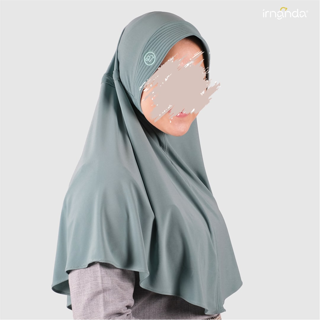 Irnanda Bergo Sheza Standart Jersey ITY Premium Hijab Kerudung Polos - Image 6