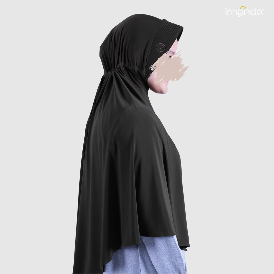 Irnanda Bergo Sheza Standart Jersey ITY Premium Hijab Kerudung Polos - Image 4