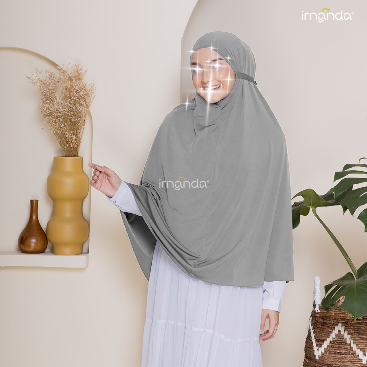 Irnanda Bergo Maryam Jumbo Jersey ITY Premium Kerudung Hijab - Image 2