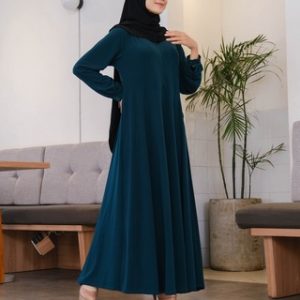 Irnanda Gamis Polos Hawa Jersey Diamond Premium Dailydress